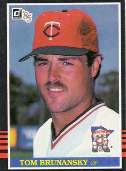 #364 Tom Brunansky - Minnesota Twins - 1985 Donruss Baseball