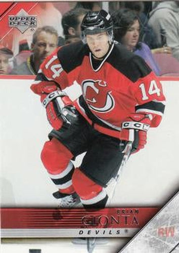 #364 Brian Gionta - New Jersey Devils - 2005-06 Upper Deck Hockey