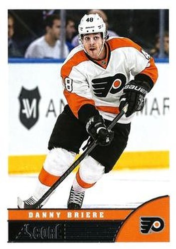 #364 Daniel Briere - Philadelphia Flyers - 2013-14 Score Hockey