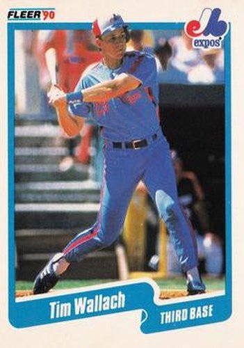 #364 Tim Wallach - Montreal Expos - 1990 Fleer USA Baseball