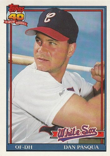 #364 Dan Pasqua - Chicago White Sox - 1991 O-Pee-Chee Baseball