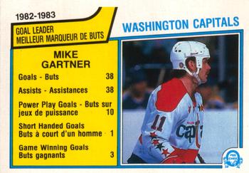 #364 Mike Gartner - Washington Capitals - 1983-84 O-Pee-Chee Hockey