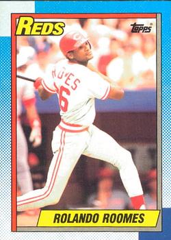 #364 Rolando Roomes - Cincinnati Reds - 1990 O-Pee-Chee Baseball