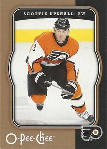 #365 Scottie Upshall - Philadelphia Flyers - 2007-08 O-Pee-Chee Hockey