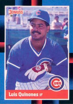 #365 Luis Quinones - Chicago Cubs - 1988 Donruss Baseball