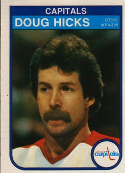 #365 Doug Hicks - Washington Capitals - 1982-83 O-Pee-Chee Hockey