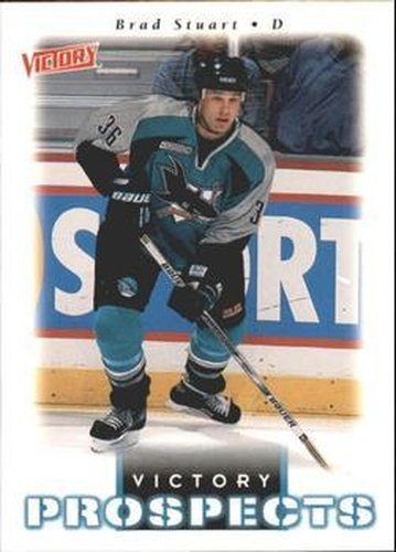 #365 Brad Stuart - San Jose Sharks - 1999-00 Upper Deck Victory Hockey