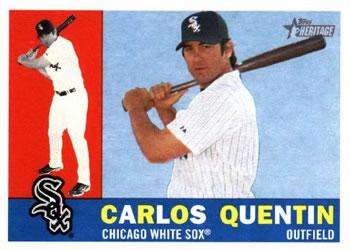 #365 Carlos Quentin - Chicago White Sox - 2009 Topps Heritage Baseball