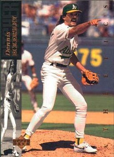 #365 Dennis Eckersley - Oakland Athletics - 1994 Upper Deck Baseball
