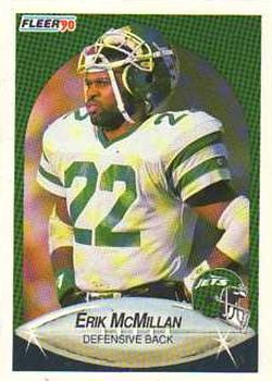 #365 Erik McMillan - New York Jets - 1990 Fleer Football