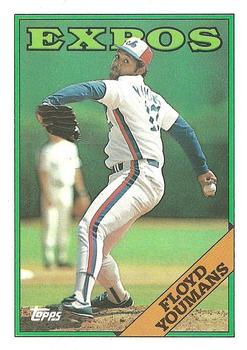 #365 Floyd Youmans - Montreal Expos - 1988 Topps Baseball