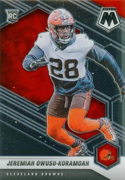 #365 Jeremiah Owusu-Koramoah - Cleveland Browns - 2021 Panini Mosaic Football