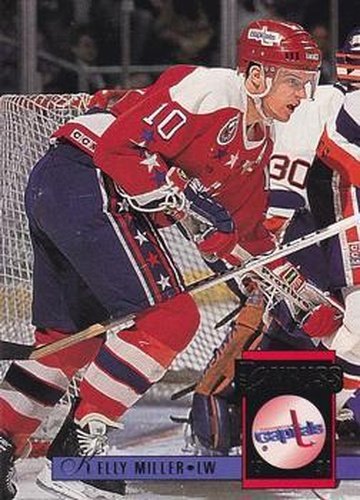 #365 Kelly Miller - Washington Capitals - 1993-94 Donruss Hockey