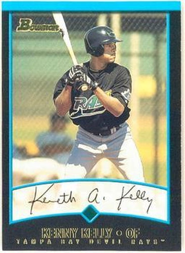 #365 Kenny Kelly - Tampa Bay Devil Rays - 2001 Bowman Baseball