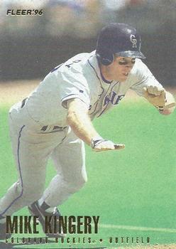 #365 Mike Kingery - Colorado Rockies - 1996 Fleer Baseball