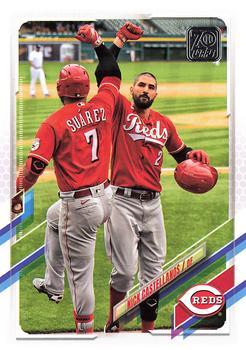 #365 Nick Castellanos - Cincinnati Reds - 2021 Topps Baseball