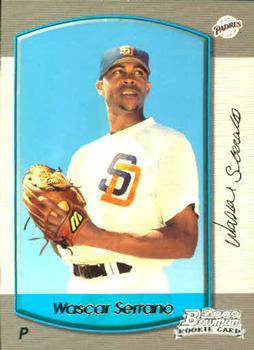 #365 Wascar Serrano - San Diego Padres - 2000 Bowman Baseball