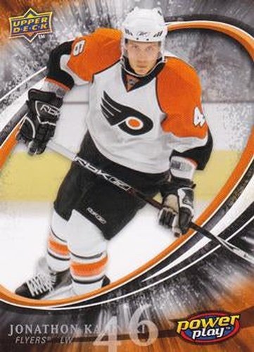 #365 Jonathon Kalinski - Philadelphia Flyers - 2008-09 Upper Deck Power Play Box Set Hockey
