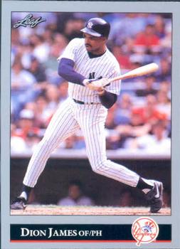 #365 Dion James - New York Yankees - 1992 Leaf Baseball