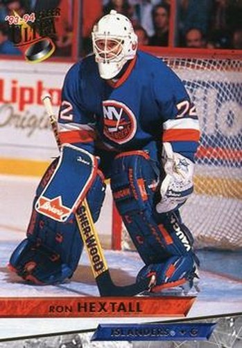 #366 Ron Hextall - New York Islanders - 1993-94 Ultra Hockey