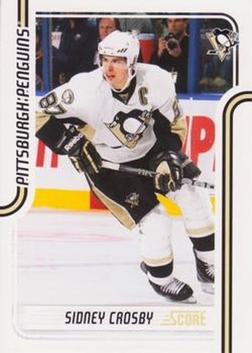 #366 Sidney Crosby - Pittsburgh Penguins - 2011-12 Score Hockey