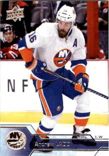 #366 Andrew Ladd - New York Islanders - 2016-17 Upper Deck Hockey