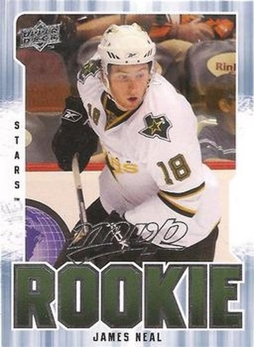 #366 James Neal - Dallas Stars - 2008-09 Upper Deck MVP Hockey
