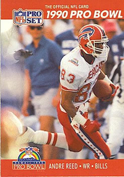 #366 Andre Reed - Buffalo Bills - 1990 Pro Set Football