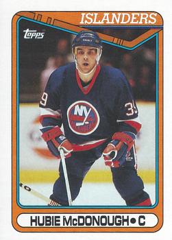 #366 Hubie McDonough - New York Islanders - 1990-91 Topps Hockey