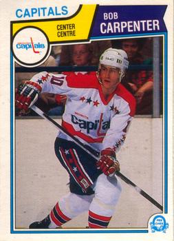 #366 Bob Carpenter - Washington Capitals - 1983-84 O-Pee-Chee Hockey