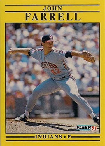 #366 John Farrell - Cleveland Indians - 1991 Fleer Baseball