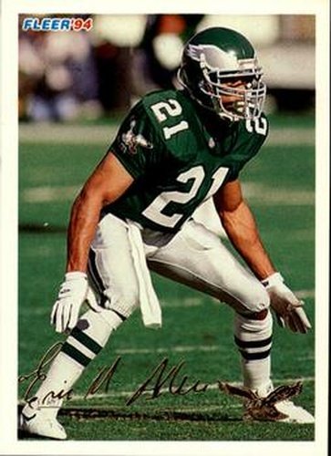 #366 Eric Allen - Philadelphia Eagles - 1994 Fleer Football