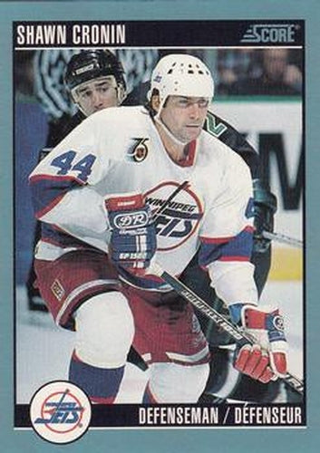 #366 Shawn Cronin - Winnipeg Jets - 1992-93 Score Canadian Hockey