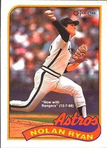 #366 Nolan Ryan - Texas Rangers - 1989 O-Pee-Chee Baseball