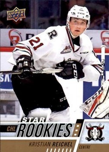 #366 Kristian Reichel - Red Deer Rebels - 2017-18 Upper Deck CHL Hockey