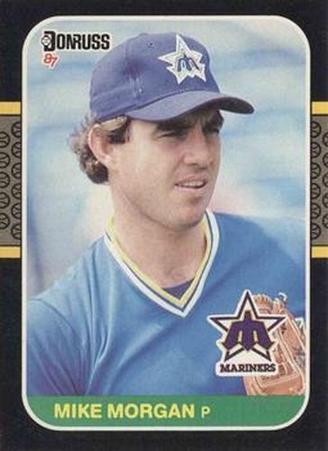 #366 Mike Morgan - Seattle Mariners - 1987 Donruss Baseball