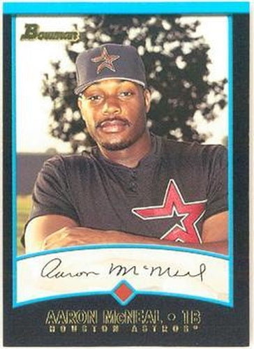 #366 Aaron McNeal - Houston Astros - 2001 Bowman Baseball