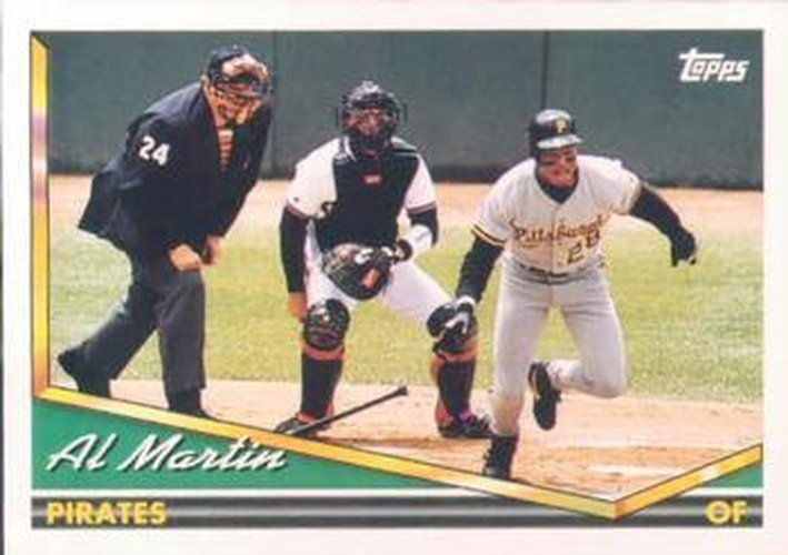 #366 Al Martin - Pittsburgh Pirates - 1994 Topps Baseball