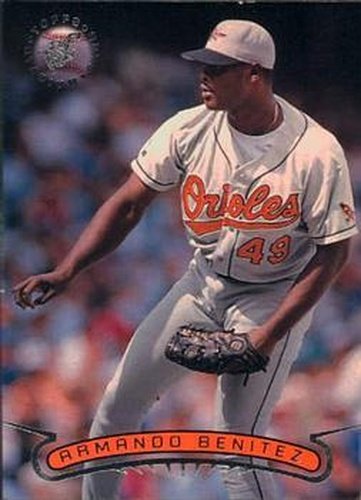 #366 Armando Benitez - Baltimore Orioles - 1996 Stadium Club Baseball