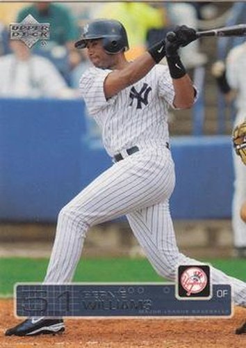 #366 Bernie Williams - New York Yankees - 2003 Upper Deck Baseball