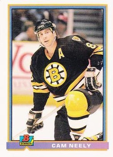 #366 Cam Neely - Boston Bruins - 1991-92 Bowman Hockey