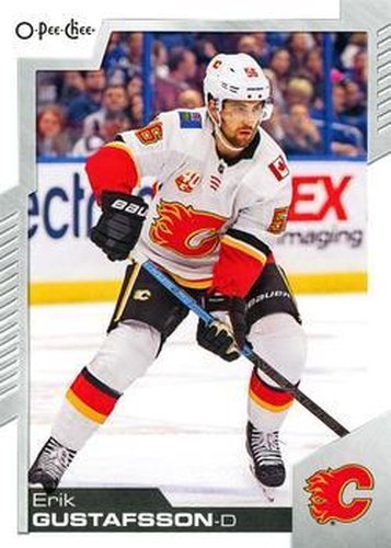 #366 Erik Gustafsson - Calgary Flames - 2020-21 O-Pee-Chee Hockey
