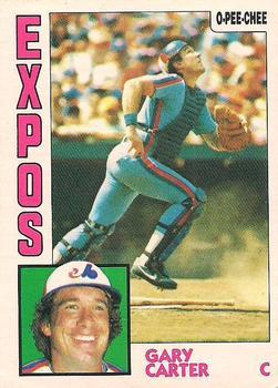 #366 Gary Carter - Montreal Expos - 1984 O-Pee-Chee Baseball