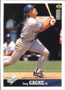 #366 Greg Gagne - Los Angeles Dodgers - 1997 Collector's Choice Baseball