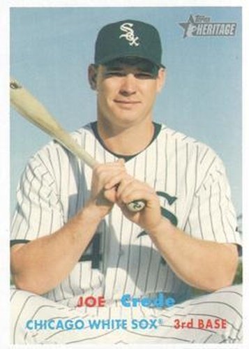 #366 Joe Crede - Chicago White Sox - 2006 Topps Heritage Baseball