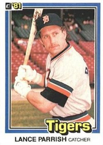#366 Lance Parrish - Detroit Tigers - 1981 Donruss Baseball
