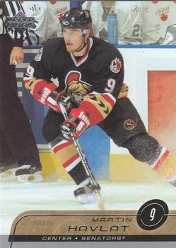 #366 Martin Havlat - Ottawa Senators - 2002-03 Upper Deck Hockey