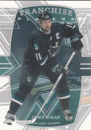 #366 Owen Nolan - San Jose Sharks - 2002-03 Be a Player First Edition Hockey