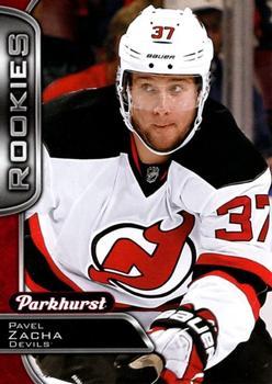 #366 Pavel Zacha - New Jersey Devils - 2016-17 Parkhurst - Red Hockey