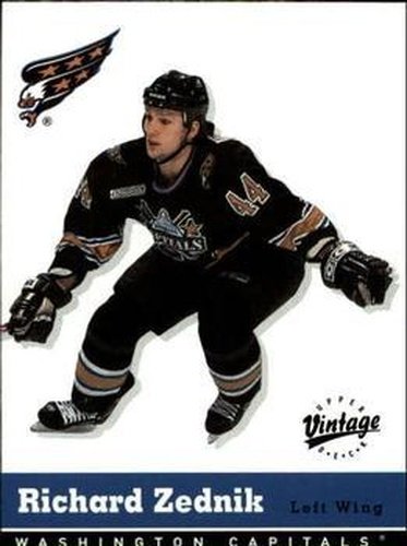 #366 Richard Zednik - Washington Capitals - 2000-01 Upper Deck Vintage Hockey